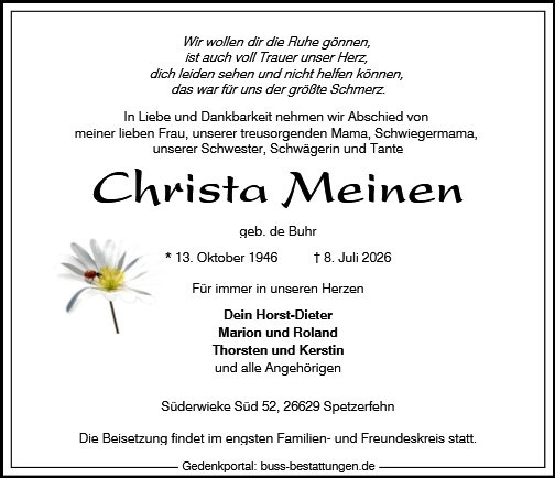 Profilbild von Christa Meinen