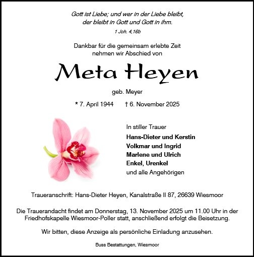 Profilbild von Meta Heyen