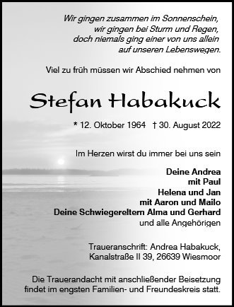Erinnerungsbild für Stefan Habakuck